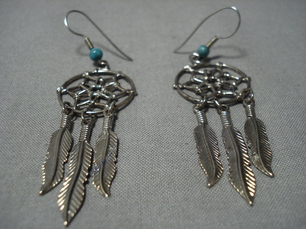 dreamcatcher earrings